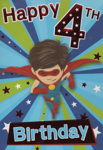 Happy 4th Birthday Happy 4th Birthday
