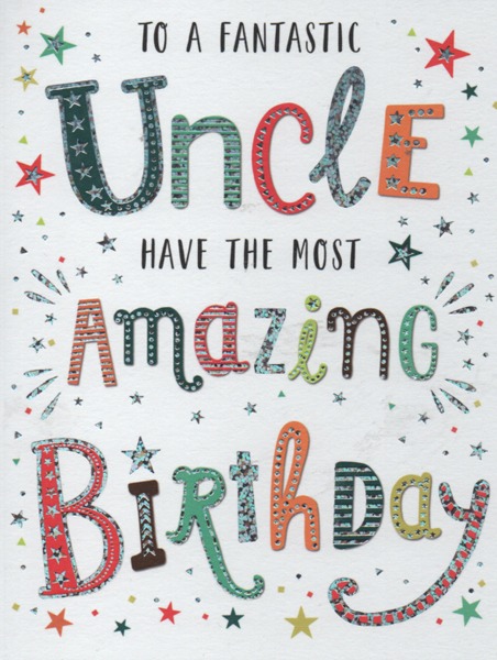To A Fantastic Uncle To A Fantastic Uncle