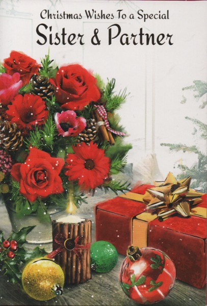Christmas Wishes To A Special Sister & Partner Christmas Wishes To A Special Sister & Partner