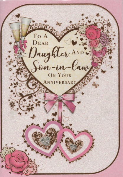 To A Dear Daughter And Son-in-law On Your Anniversary To A Dear Daughter And Son-in-law On Your Anniversary