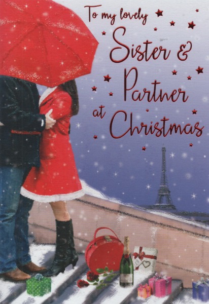 To My Lovely Sister & Partner At Christmas To My Lovely Sister & Partner At Christmas