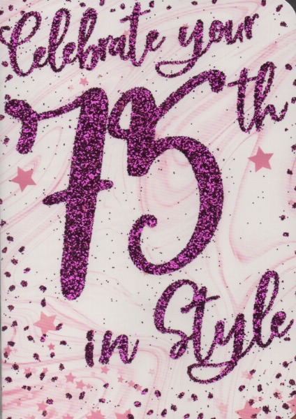 Celebrate Your 75th In Style Celebrate Your 75th In Style