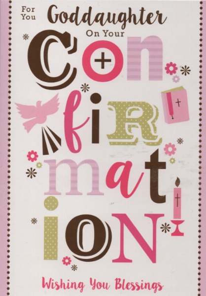 For You Goddaughter On Your Confirmation For You Goddaughter On Your Confirmation