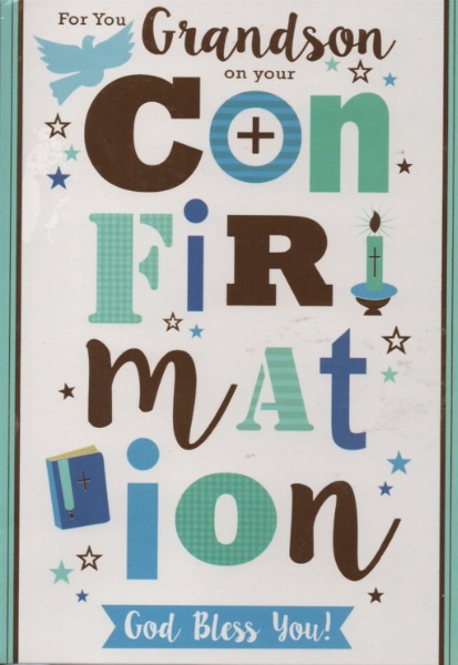 For You Grandson On Your Confirmation For You Grandson On Your Confirmation