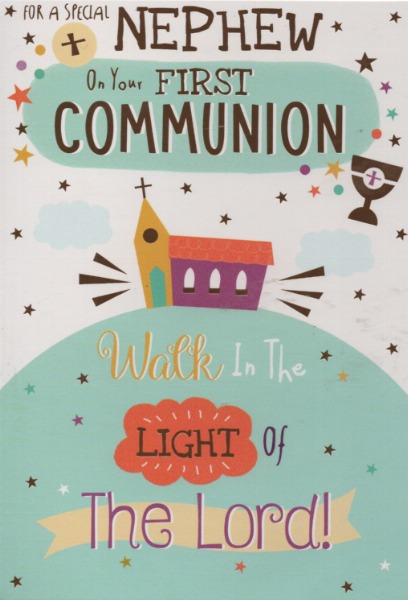 For A Special Nephew On Your First Communion For A Special Nephew On Your First Communion