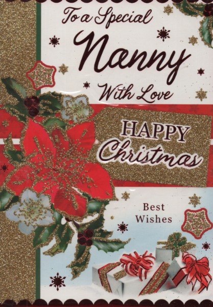 To A Special Nanny With Love Happy Christmas To A Special Nanny With Love Happy Christmas