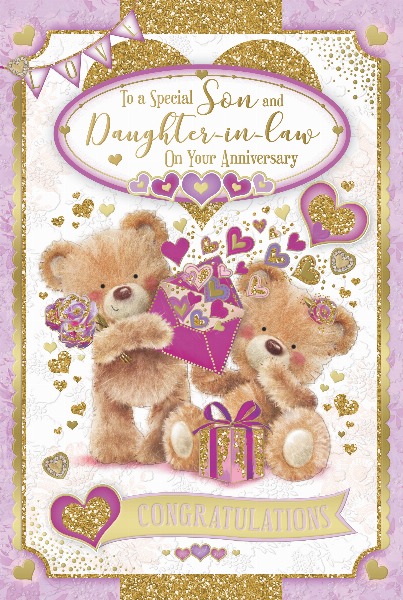 To A Special Son And Daughter-in-Law On Your Anniversary To A Special Son And Daughter-in-Law On Your Anniversary