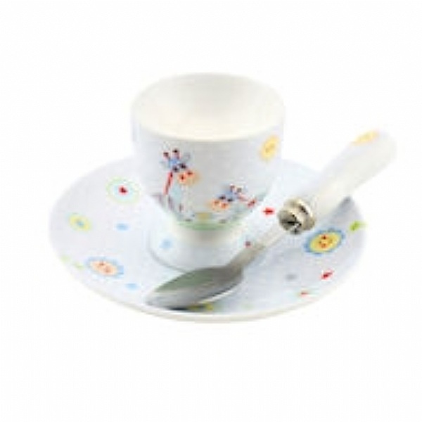 Little Miss Sunshine Eggcup Set - Blue Little Miss Sunshine Eggcup Set - Blue
