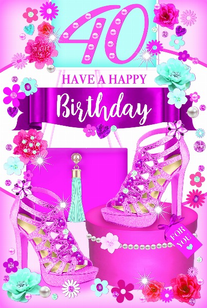 40 Have A Happy Birthday (Tilt Me I Move Card) 40 Have A Happy Birthday (Tilt Me I Move Card)