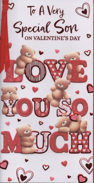 Valentine's Day Card - For God So Loved The World - Reilly's Church Supply & Gift Boutique