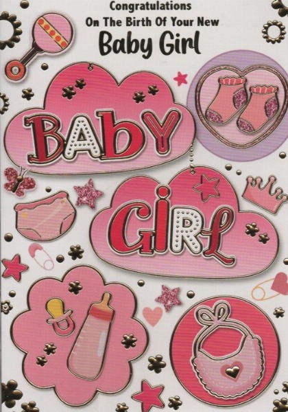 Congratulations On The Birth Of Your New Baby Girl Congratulations On The Birth Of Your New Baby Girl