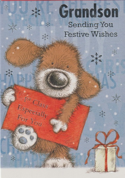 Grandson Sending You Festive Wishes Grandson Sending You Festive Wishes