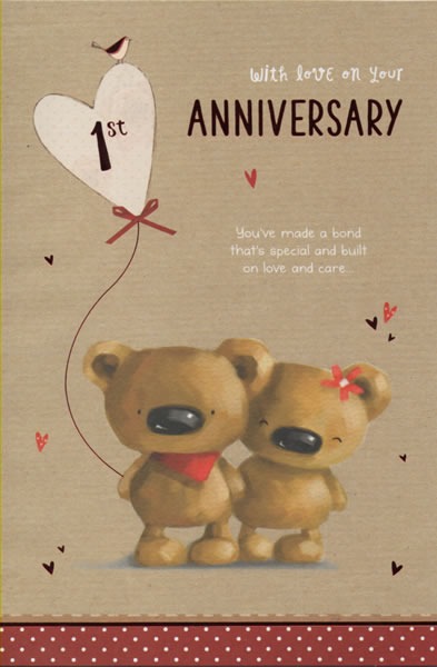 With Love On Your 1st Anniversary With Love On Your 1st Anniversary