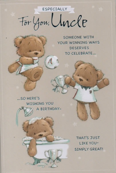 Especially For You, Uncle Especially For You, Uncle