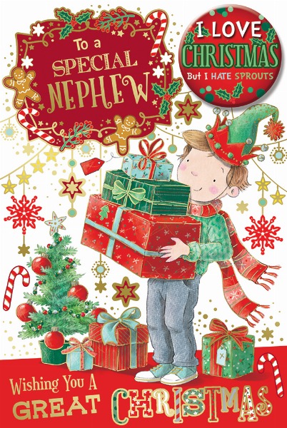 To A Special Nephew (Badge Card) To A Special Nephew (Badge Card)