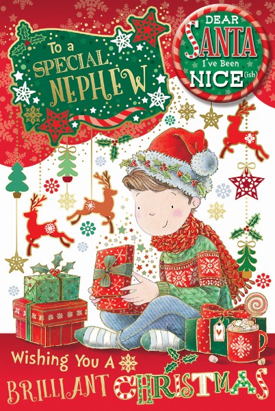 To A Special Nephew (Badge Card) To A Special Nephew (Badge Card)