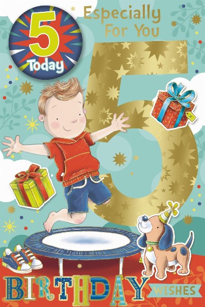 5 Today Especially For You (Badge Card) 5 Today Especially For You (Badge Card)