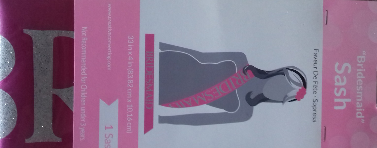 Hen Night Bridemaid Sash Banner Hen Night Bridemaid Sash Banner