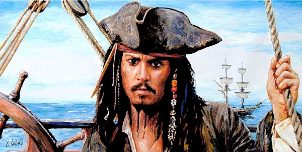 Jack Sparrow Mini Wall Art Blocks Jack Sparrow Mini Wall Art Blocks
