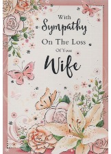 With Sympathy On The Loss Of Your Wife