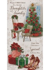 Happy Christmas To A Special Daughter And Family