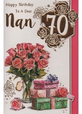 Happy Birthday To A Dear Nan 70