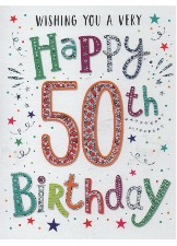 Wishing You A Very Happy 50th Birthday