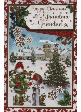 Happy Christmas To A Special Grandma And Grandad