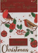 For A Special Daughter And Boyfriend Happy Christmas