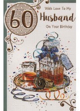 60 With Love To My Husband On Your Birthday