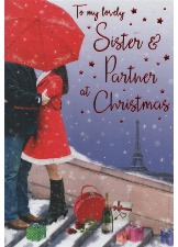 To My Lovely Sister & Partner At Christmas