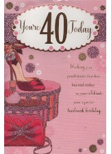You're 40 Today