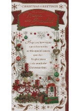 Christmas Greetings To A Dear Nanna And Grandad