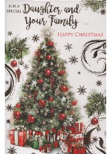 For A Special Daughter And Your Family Happy Christmas