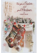 For You, Sister And Your Partner At Christmas
