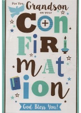 For You Grandson On Your Confirmation