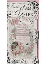 With Sympathy On The Loss Of Your Wife