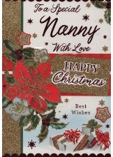 To A Special Nanny With Love Happy Christmas