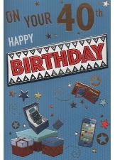 On Your 40 Today! Happy Birthday