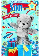 For A Special Son (Tilt Me I Move Card)