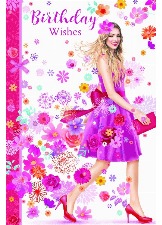 Birthday Wishes (Tilt Me I Move Card)