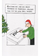 Christmas Eve, And Dad Began