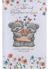 For You, Sister And Brother-in-Law Happy Anniversary With Love
