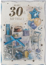 Happy 30th Birthday (Handmade Card)