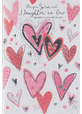 For You, Son And Daughter-in-Law Happy Anniversary