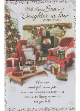With Love, Son And Daughter-in-Law At Christmas