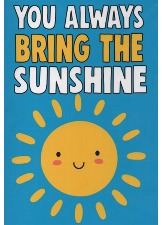 You Always Bring The Sunshine
