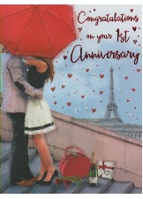 Congratulations On Your 1st Anniversary