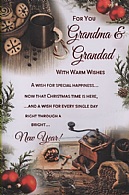 For You Grandma & Grandad With Warm Wishes