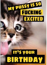 My P**** Is So F****** Excited